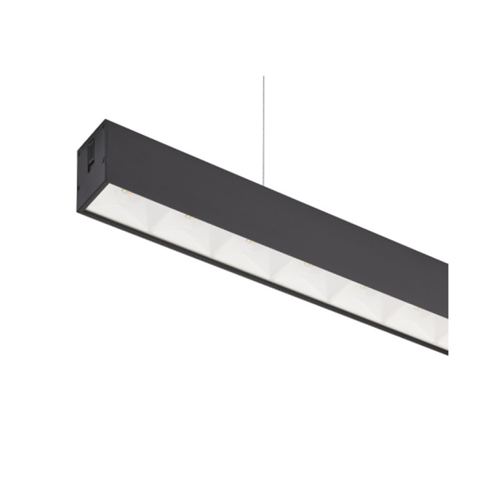 Світильник лінійний LED Horoz DESTINY ЧОРНИЙ 40W 3CCT  4600Lm 019-067-1040-020