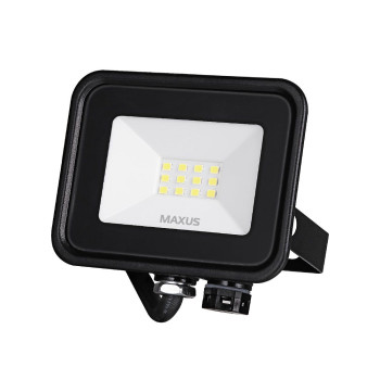 1-MFL-04-1050, Прожектор MAXUS FL-04, 10W, 5000K Black