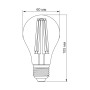 Лампа світлодіодна TITANUM  Filament A60 7W E27 2200K 220V бронза (298702)