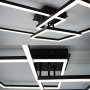 Люстра LED SMART ESLLSE COCO 120W 750x750x142-BLACK-220-IP20 10600