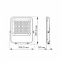Прожектор світлодіодний VIDEX 50W 6500Lm 5000K IP65 220V білий  VL-F2-505G (299631)