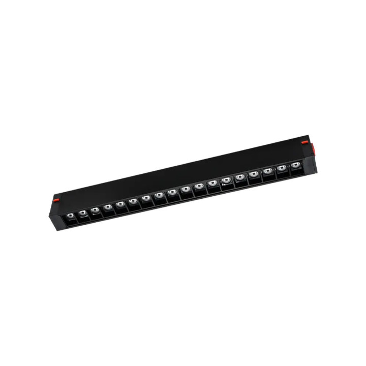 Магнітний трековий світильник PROLUM  M25; 18W; 220V; SERIES "LD"; Білий 4000K