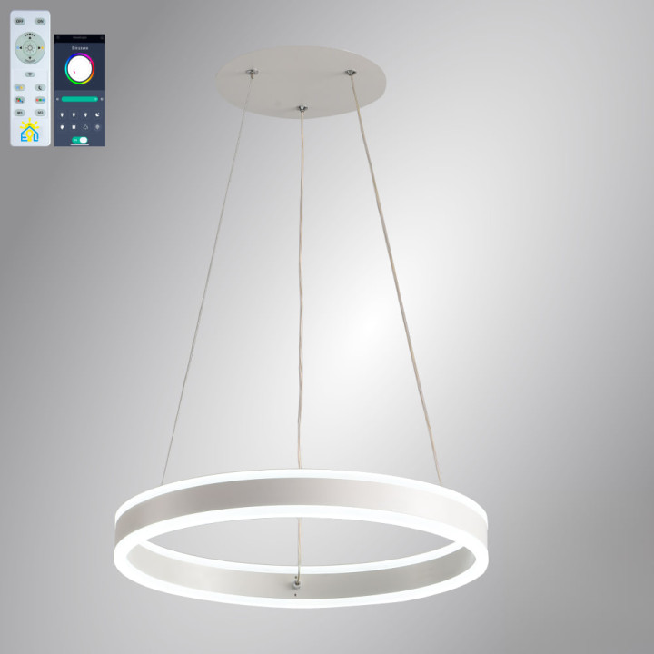 Люстра LED SMART ESLLSE STELLA 64W,IP20,3000-6500K,білий,10036.