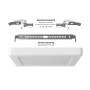 Світильник LED накладний/вбудований VIDEX VL-DL6S-12CW 12W White (487931)