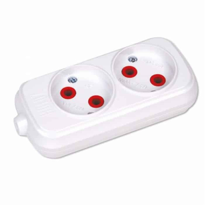 Колодка 2 гнізда  HOROZ   200-200-203