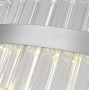 Люстра LED LUMINARIA SOFIA 120W R CHROME/CLEAR 600/1000 APP 220V IP20 з пультом,3000-6500K, хром.