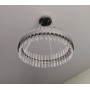 Люстра LED LUMINARIA SOFIA 120W R CHROME/CLEAR 600/1000 APP 220V IP20 з пультом,3000-6500K, хром.