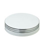 Світильник світлодіодний накладний AVT-ROUND-18W-SILVER IP40 PURE WHITE 1020693 #490/1