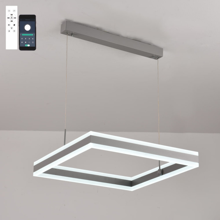 Люстра LED SMART ESLLSE STELLA 100W,IP20,,3000-6500K,сірий 10308.