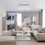 Люстра LED SMART ESLLSE STELLA 100W,IP20,,3000-6500K,сірий 10308.