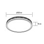 Світильник Maxus 75W 1-MFCL-75R-Art Functional Ceiling light 3CCT
