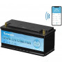 Акумулятор літій-залізо-фосфатний 120AH  12V LiFePO4 BMS + bluetooth
