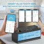 Акумулятор літій-залізо-фосфатний 120AH  12V LiFePO4 BMS + bluetooth