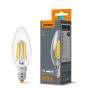 Лампа LED Videx C37F Filament 6W E14 4100K (299129)
