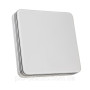 Світильник світлодіодний накладний AVT-SQUARE-48W-SILVER IP40 5000K PURE WHITE 1020700 #497/1