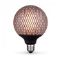 Лампа LED Videx  Filament 6W E27 G125 1800K Black Magician pine VL-DG125BP (484527)