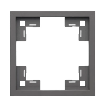 Рамка ELEQUS 1-на Quadrant темно-сірий EQ-FR1-3