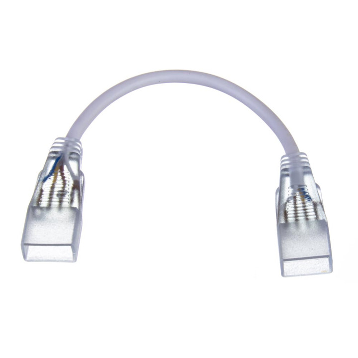 #10/6 Конектор двосторонній для LED Стрічки 5mm+провід 2pin. 220V 1018981