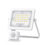 Прожектор VIDEX LED 30W з датчиком руху та освітл. 5000K  IP65 220V білий  VL-F2E-305W-S  (480413)