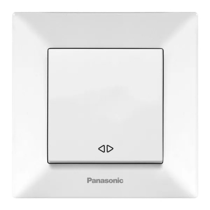 Вимикач 1-й перехресний Panasonic Arkedia Slim білий