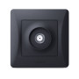Розетка Videx Binera 1-на SAT чорний графіт (295176)