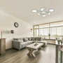 Люстра LED SMART ESLLSE OTTO 7R 80 Вт 795x185 мм Бiла 10511